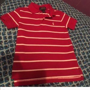 3 polo shirts toddler boy
