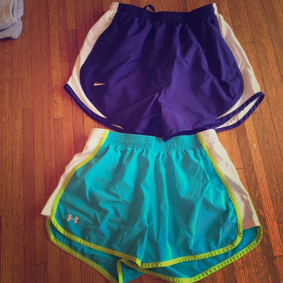 DONATED-Under Armour/Nike DriFit running shorts