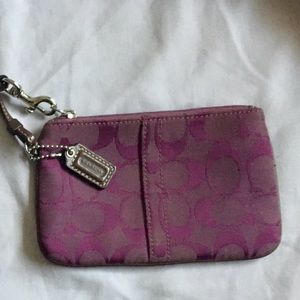Coach wristlet