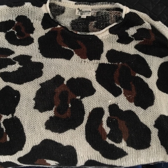 Show me your Mumu sweater with large snag.