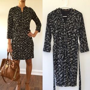 The Limited Mini Dress - Black/White