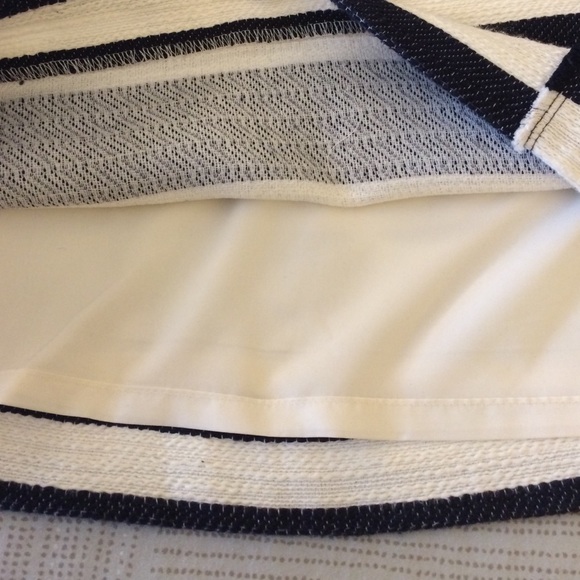 LOFT Skirts - Loft Navy and White Striped Skirt LOFT Skirts - Loft Navy and White Striped Skirt