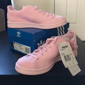 Primeknit Pink Stan Smiths