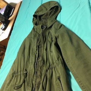 Army green jacket