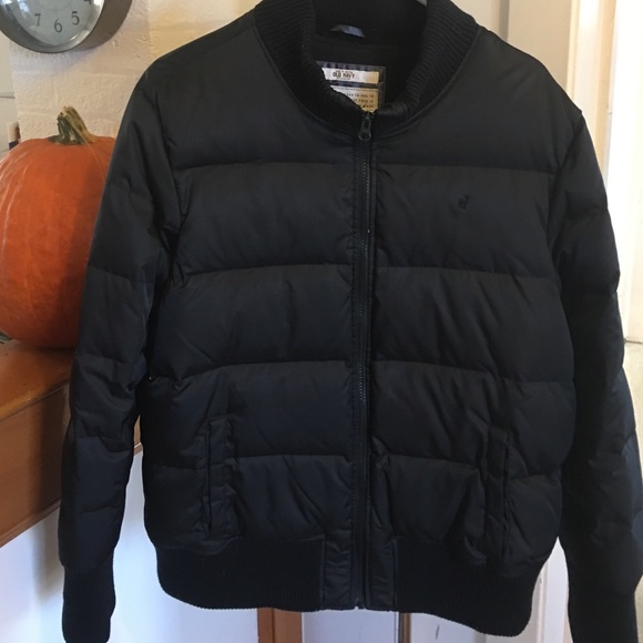 Old navy black puffer jacket warm plus