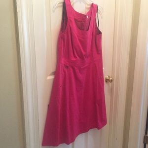 Calvin Klein Raspberry Dress