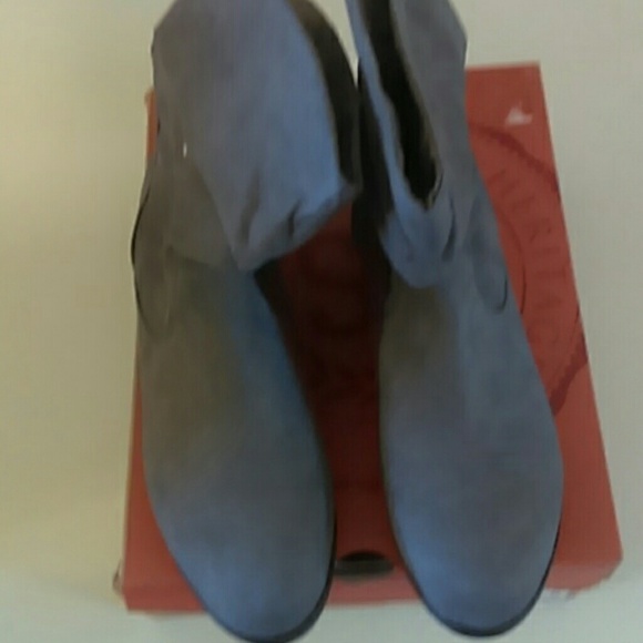 Grey booties