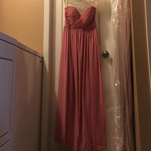 Long bridesmaid dress