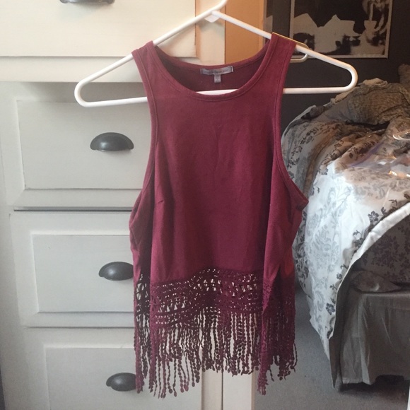 Charlotte Russe cropped tank