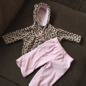 2 piece carters fleece set