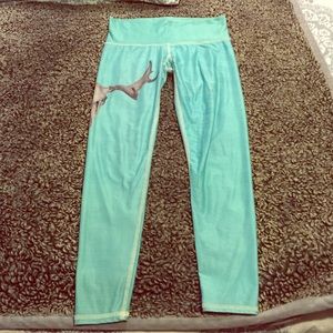 Teeki deer skull yoga leggings