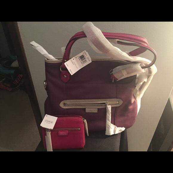 Coach NWT purse and matching wallet