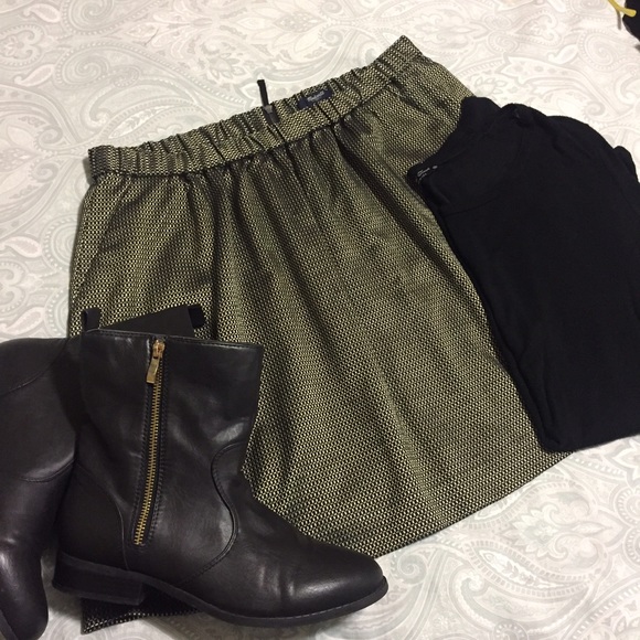 Madewell Jacquard Party Skirt