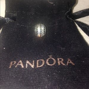 Black Nautical Pave Charm