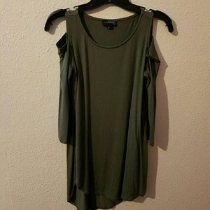 Set of 2- Cold Shoulder Tunics