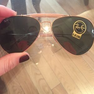 Ray-Ban RB3030 Outdoorsman Aviator Sunglasses