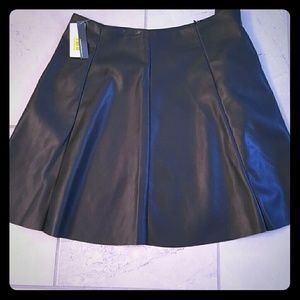Leather skirt