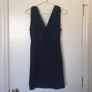 Drape Dress - Navy