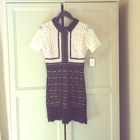 Black and white Dress