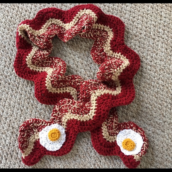 Bacon and Eggs 🍳 Scarf