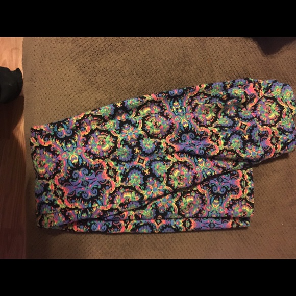 Tie-dye lularoe leggings