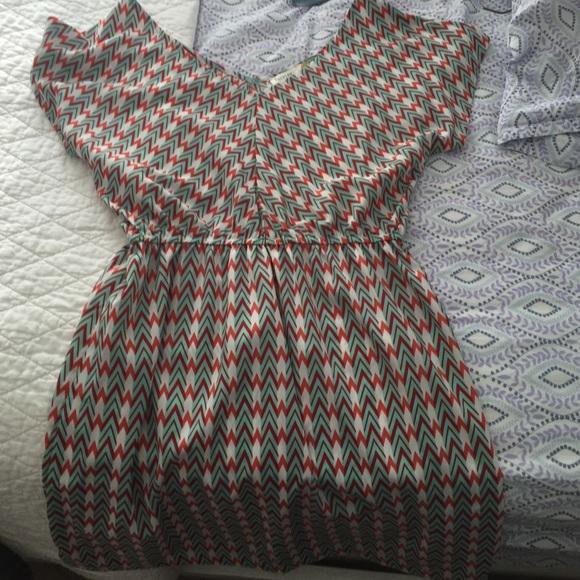Fun chevron dress