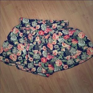 Papaya Flower Shorts