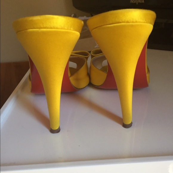 Christian Louboutin Jolie Noeud Mules SZ 39 - Picture 4 of 4