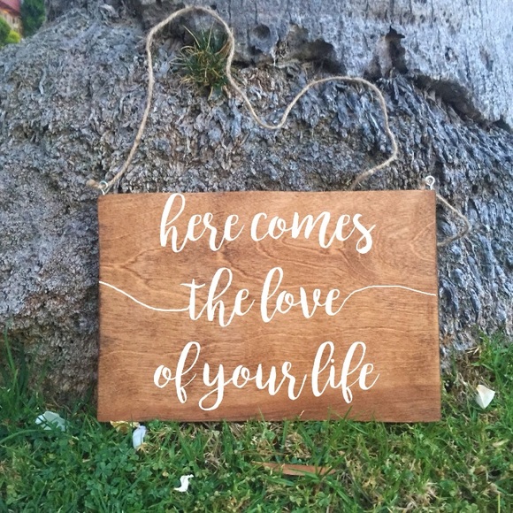 **SOLD** Ring Bearer Wedding Sign