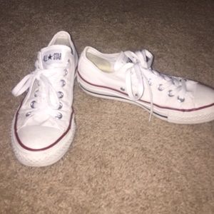 White Converse All Star