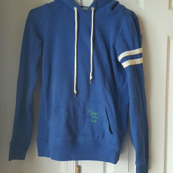 Blue Victoria's Secret hoodie