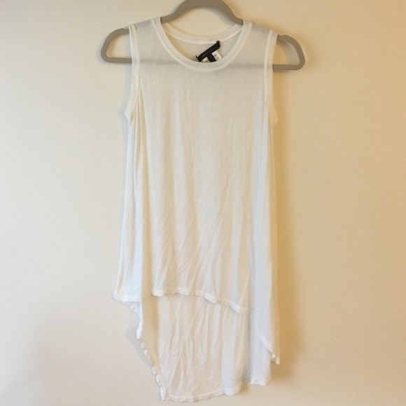 Asymmetrical BCBG MAXAZRIA tank top