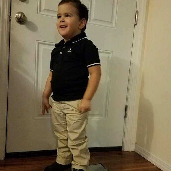 Polo shirt calvin klein black size 3T