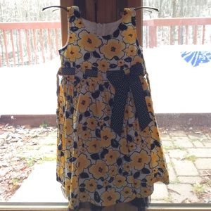 Little girls floral dress