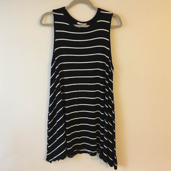 Stripped mini dress