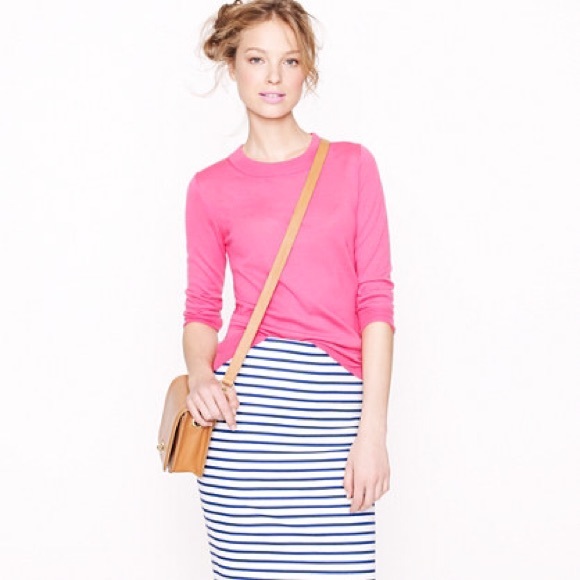 J. Crew Sweaters - J. Crew charley sweater in neon fuscia