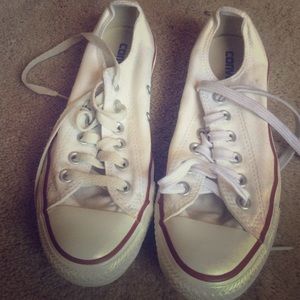 White Converse All Star