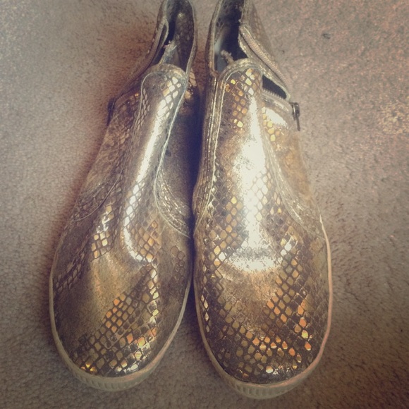 Metallic Nine West Shoes