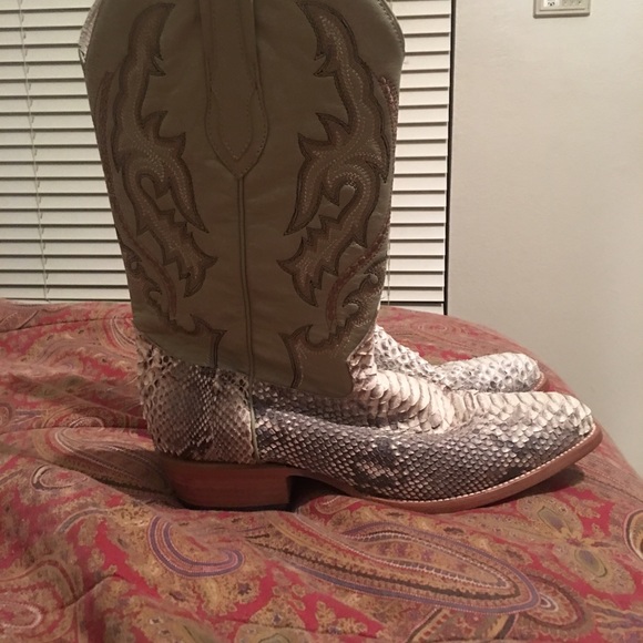 Gorgeous Snakeskin Mens Boots
