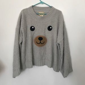 Wildfox Grey Teddy Sweater