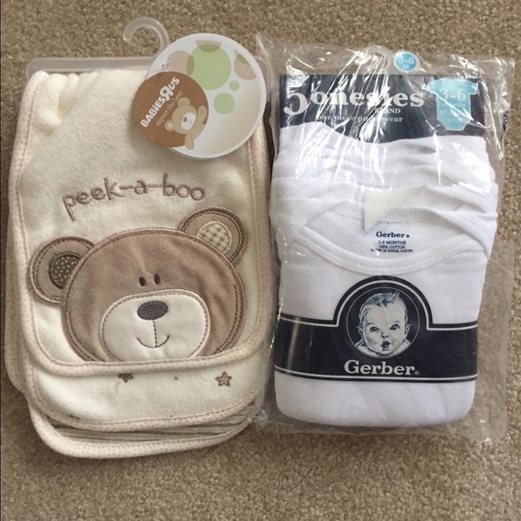 Other - Burp cloths and 3-6 month onesies