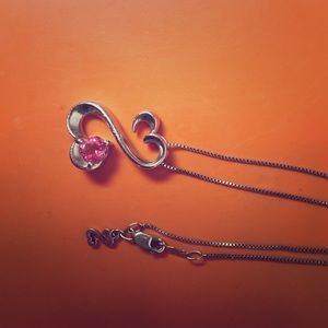 Open heart collection necklace