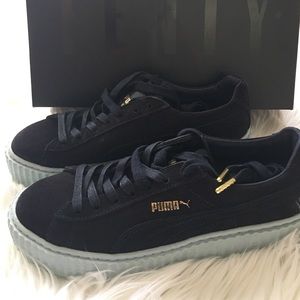 Suede creepers