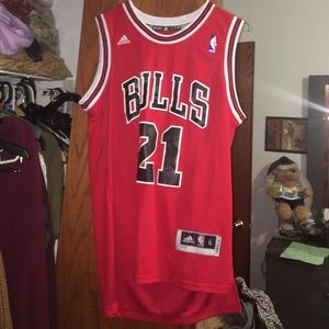 A size small in Men's Jimmy Butler Jersey