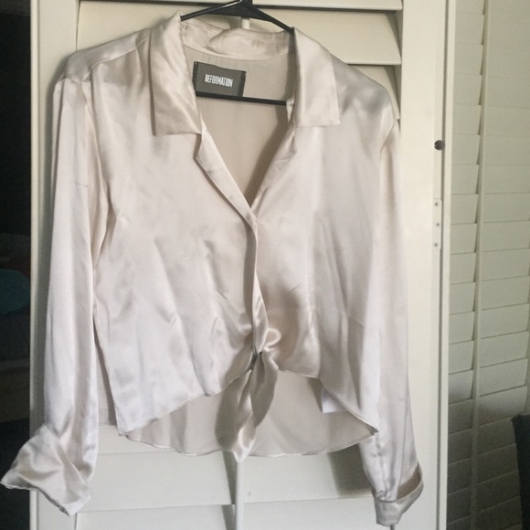 SOLD OUT reformation Brooklyn top