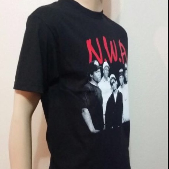 NWT Mens NWA Black T-Shirt - Picture 2 of 3