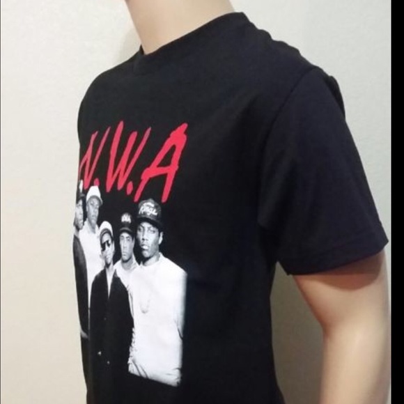 NWT Mens NWA Black T-Shirt - Picture 3 of 3