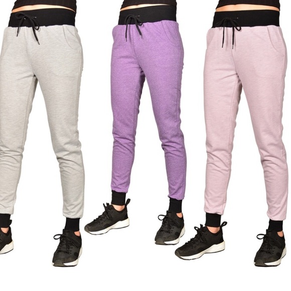 (Juniors) Solid joggers with ribbed trim - Picture 2 of 2