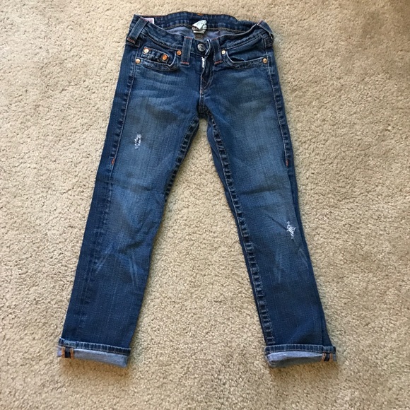 True Religion Jean Capris 25