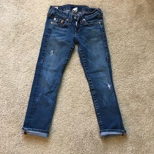 True Religion Jean Capris 25